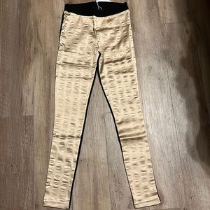 Black and Gold Leggings